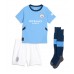 Baby Fußballbekleidung Manchester City Nico Gonzalez #14 Heimtrikot 2025-26 Kurzarm (+ kurze hosen)